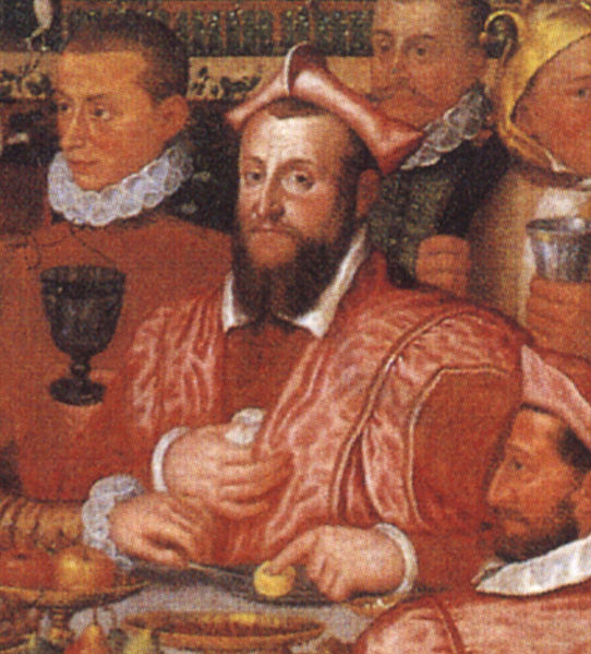 Cardinal Markus Sittikus Hohenemser Bishop of Konstanz detail  1578 by Anthony Bays   Location TBD